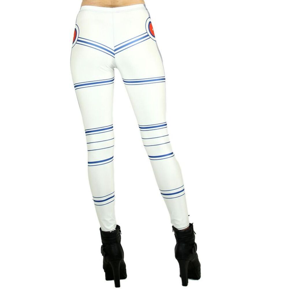 World of Leggings White Droid Trooper Leggings